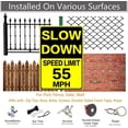 thumbnail image 4 of Slow Down Speed Limit 10 MPH Metal Sign Traffic Sign Street & Road Sign 12 x 16 Inch, 4 of 5