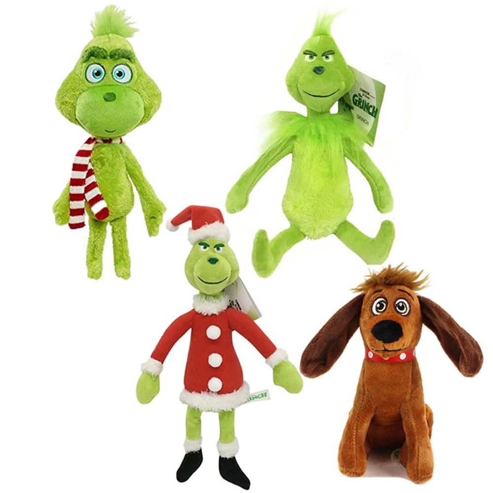 Grinch Christmas Plush Toy Grinch Dog Plush Toy Plush Cartoon Kids Toys