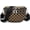 Black and Brown, variant on Crossbody Bags for Women PU Leather Fanny Packs for Women Trendy Bum Bag with Adjustable Strap
