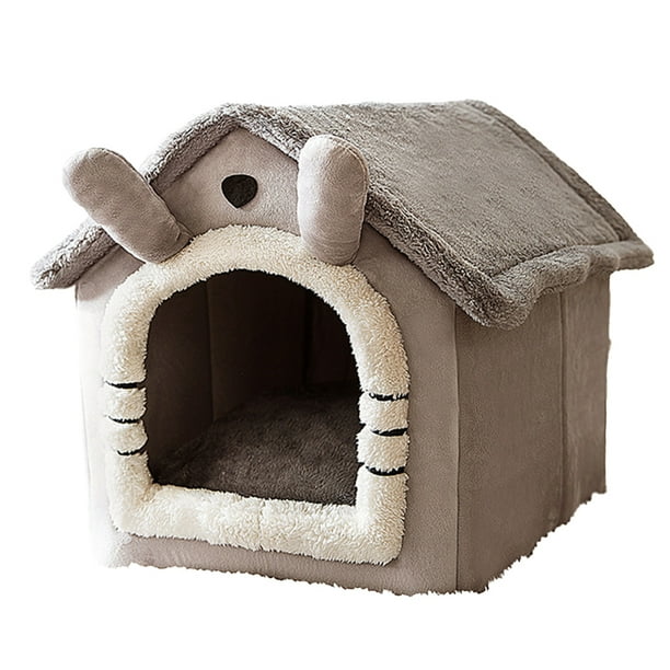 Alician Cat Bed Sleep House Warm Cave Dog Kennel Indoor Enclosed Tent Huts Sofa For Pet Cats Kittens Puppy
