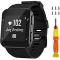 thumbnail image 3 of Bracelet en Silicone pour Garmin Forerunner 35 Bracelet de Montre Intelligente de Remplacement Accessoires de Mode Rouge pour Forerunner 35, 3 of 6