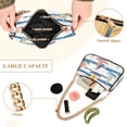 thumbnail image 2 of FORMRS Womens Shoulder Bag with Chain Strap Clutch Purse Cute Tote Handbag, White Hand Drawn Sailboats, 2 of 7