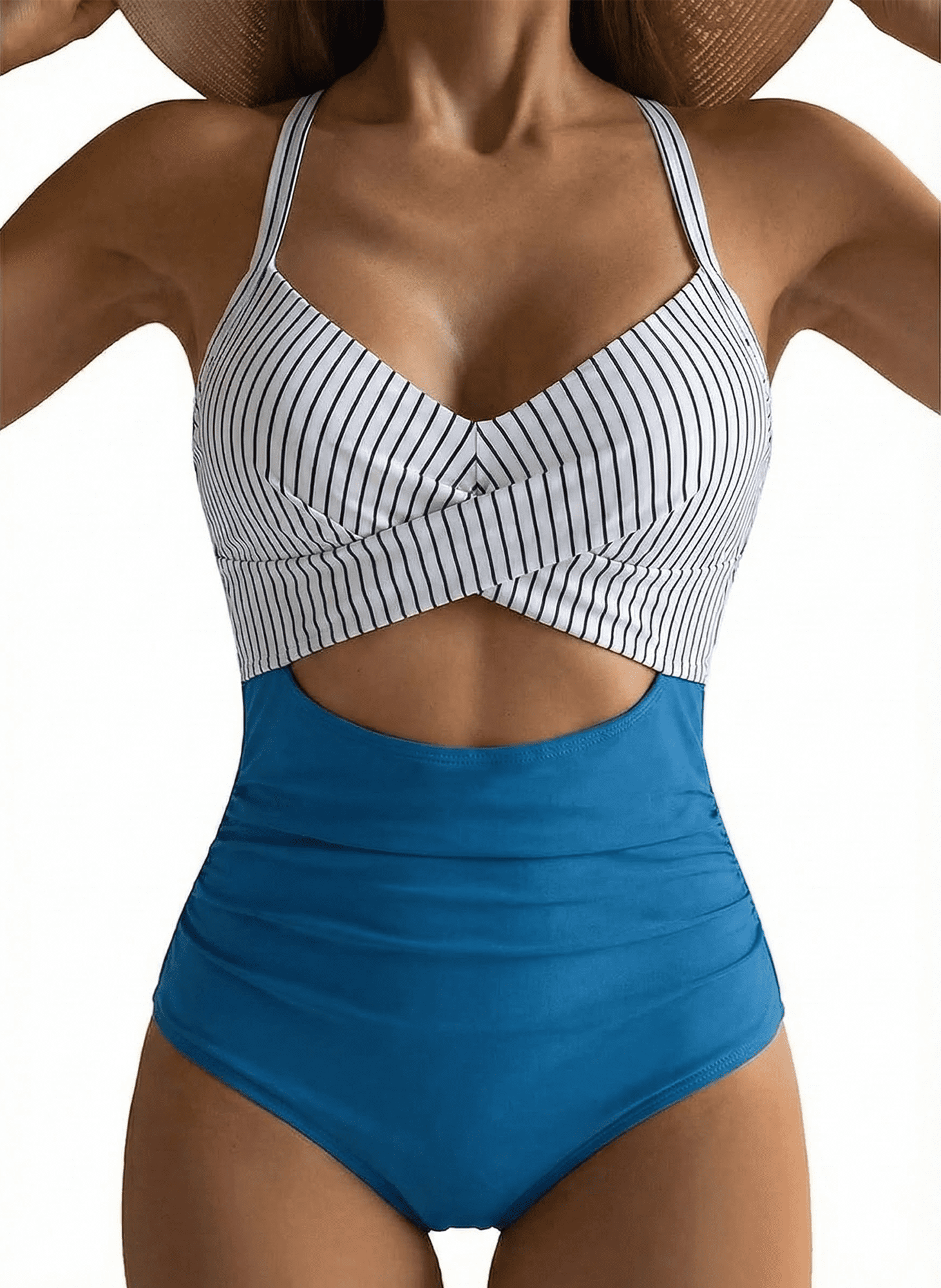 Stripe+Dark Blue
