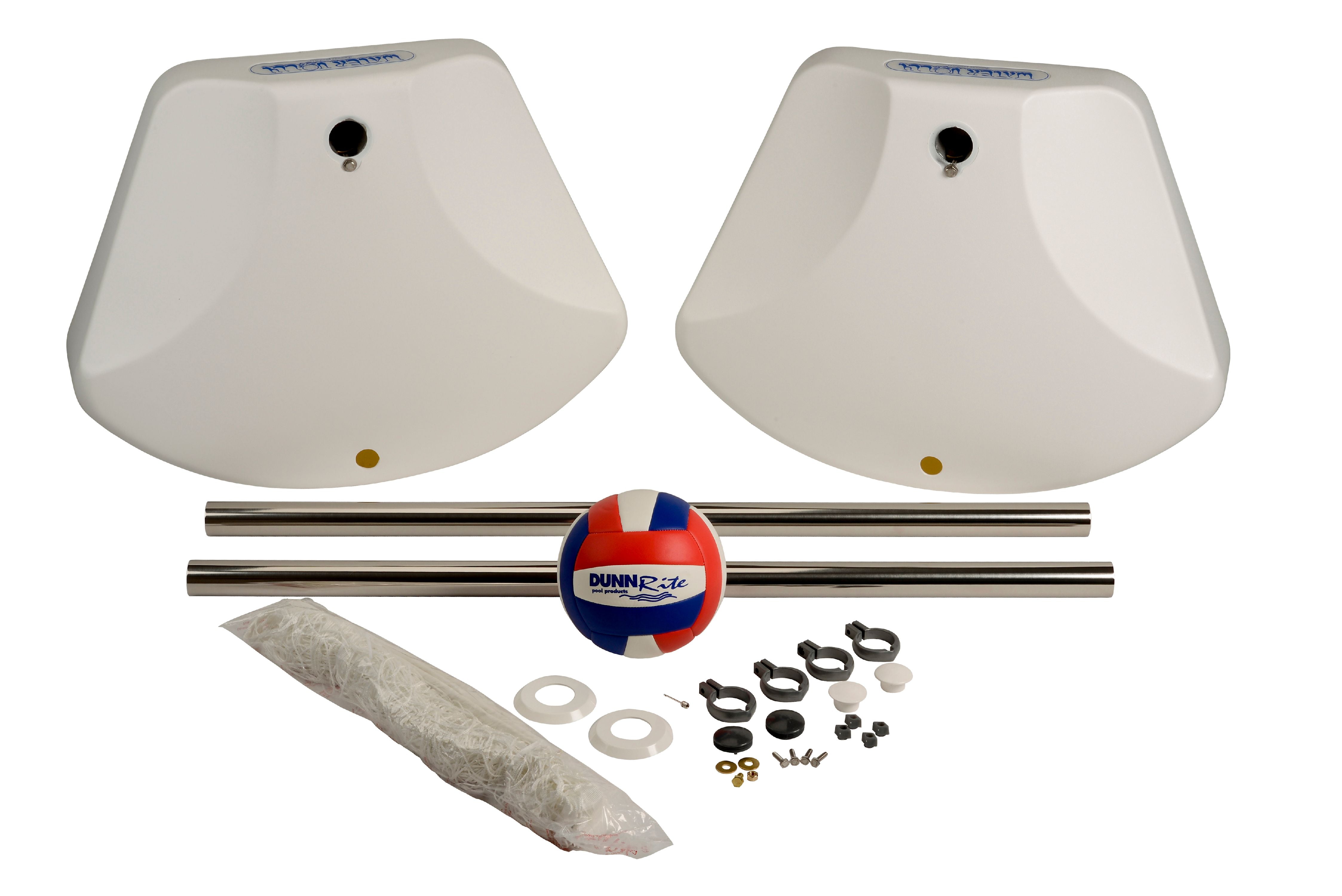 Dunn-Rite Stainless WaterVolly Pool Volleyball Set