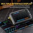 thumbnail image 3 of FNIRSI DS215H Handheld 2-in-1 Dual-Channel Oscilloscope & Signal Generator - 50MHz Bandwidth, 250MS/s Sampling Rate, 3.5" IPS Screen, 1500mAh Battery, ±400V Protection, 13 Waveforms, 8-Language, 3 of 6