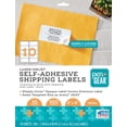 thumbnail image 2 of Pen+Gear Laser/Inkjet White Shipping Labels with SIMPLY-COVER Block-Out Permanent Adhesive, 2" x 4", 10 Labels per Sheet, 500 Labels, 2 of 9