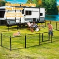 thumbnail image 6 of PawGiant Dog Playpen, Heavy Duty Metal Dog Exercise Playpen Fence for Indoor & Outdoor, 16 Panels & 24'' Height, 6 of 7