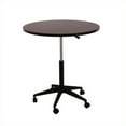 thumbnail image 1 of Boss Office Products Table Ronde Mobile 32 Pouces en Acajou-Cerise, 1 of 1