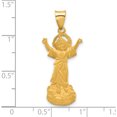 thumbnail image 4 of 14K Yellow Gold Hollow Divine Child Jesus Figure Charm (Width 15) (Length 35) - Jbsp, 4 of 5