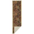 thumbnail image 2 of Ottomanson Ottohome Collection Non-Slip Rubberback Paisley Design Indoor Area Runner Rug, Beige, 2 of 7