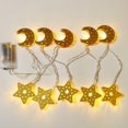 thumbnail image 1 of MesaSe Ramadan String Lights 10 LED Ramadan Decoaration Lights Battery Operated Indoor Outdoor Decoration (Warm White), 1 of 2