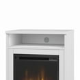 thumbnail image 6 of 400 Series 24W Electric Fireplace with Shelf in White - Engineered Wood, 6 of 7