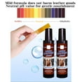thumbnail image 4 of Upgraded 200ml Leather Care Fluid Leather Cleaning Decontamination Maintenance Refurbishment Color Filling Polishing Leather Spraying And Brightening Spray, 4 of 9