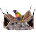 thumbnail image 4 of Jaula para Mascotas Pequeña Hamaca Cama Colgante para Animales Pequeños Hamaca Ropa De Cama,Plumage. Afortunado Sencillez, 4 of 4