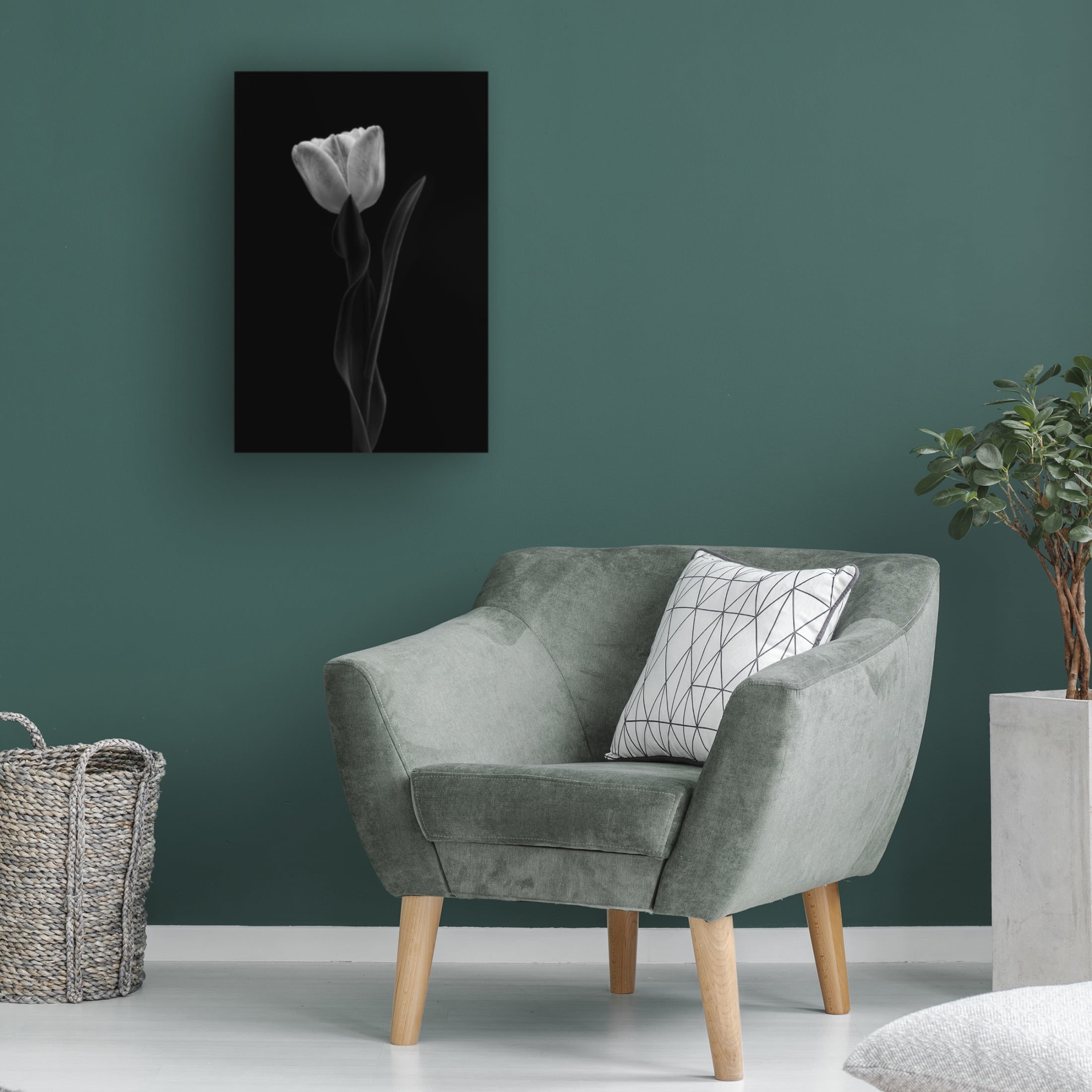 Canvas Wall Art - Lotte Gronkjar 'Tulip' Wall Art for Living Room, Bedroom, or Office Décor by Trademark Fine Art - 22 x 32 Inches
