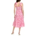 thumbnail image 2 of Sail to Sable womens  Midi Dress, m, Pink, 2 of 3