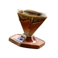 thumbnail image 2 of Taza de café hexagonal resistente al calor, portátil, elegante, de 160 ml A, 2 of 9