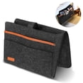 thumbnail image 2 of Bolsa de almacenamiento de fieltro para mesita de noche con bolsillos, organizador colgante de escritorio de sofá de cama conveniente para teléfono, revistas, tableta, controles remotos Xemadio 2034634-2, 2 of 9