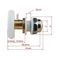 thumbnail image 1 of Shower Door Rollers Replacement, Easy Installation Of Multi-Function Rollers For Smooth And Quiet Sliding, 4 Pieces Set, 1 of 5