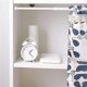thumbnail image 2 of Spring Loaded Extendable Telescopic Net Voile Tension Curtain Rail Pole Rod Rods White 70-120cm, 2 of 5