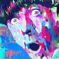 thumbnail image 4 of Stephen Chambers 12x12 White Modern Wood Framed Wall Art Titled - Moe, 4 of 6