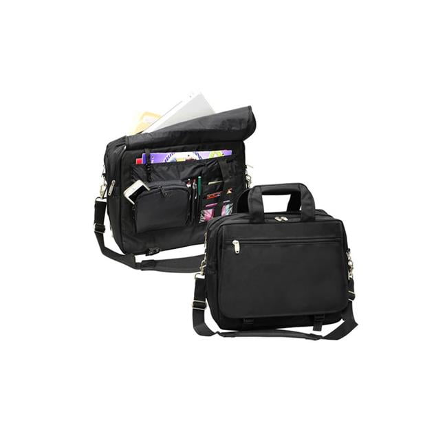 EXPANDABLE SOFTSIDE COMPUTER/LAPTOP BRIEFCASE