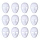 thumbnail image 1 of 12 piezas de cara completa masculina Disfraces de Halloween Máscara de pintura en blanco de bricolaje Halloween Hip-Hop Dance Ghost Cosplay Disfraz Máscara de fiesta de disfraces, 1 of 6