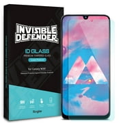 Galaxy M30 Screen Protector, Invisible Defender Glass [3 Pack] Ultimate Clear Shield, High Definition Quality, 9H Hardness Technology