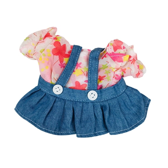 Mornei 20cm Doll Clothes Dress up Doll Accessories Doll Clothing Cute Doll Clothes Suit Without hairpin