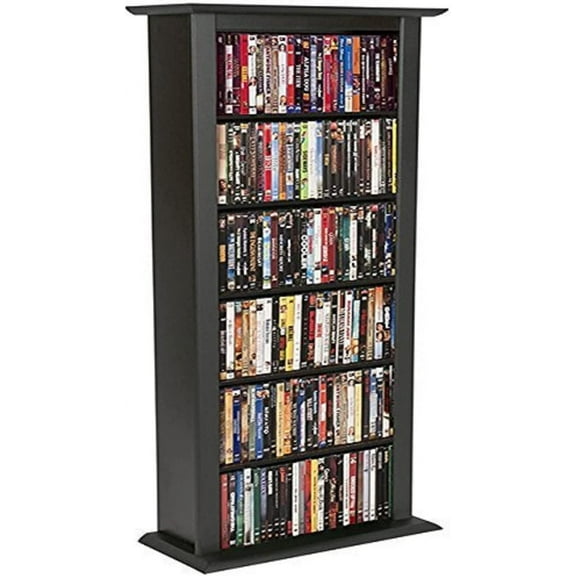 Venture Horizon Single Media Storage Tower - Black