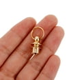 thumbnail image 4 of Shisuyan Gourd Decorative Brass Covers Golden Artisans 6Pcs 0.8X0.8X0.5In, 4 of 8