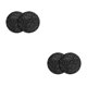 thumbnail image 2 of Speravity Alfombrilla para portavasos de coche, almohadillas antideslizantes con diamantes de imitación para camión, adorno para posavasos Negro 2piezas Speravity CBP295103, 2 of 6