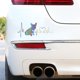 thumbnail image 4 of Bulldog Heartbeat Coche Pegatina Fuerte Adherencia Pvc Auto Parachoques Ventana Calcomanía Impermeable Coche Estilo Pegatina Decoración 3D Yuarrent VI003276-00, 4 of 6