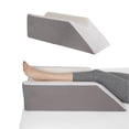 thumbnail image 1 of Kolbs Post Surgery Single Leg Elevation Foam Wedge Pillow Leg Ankle Knee Support, 1 of 8