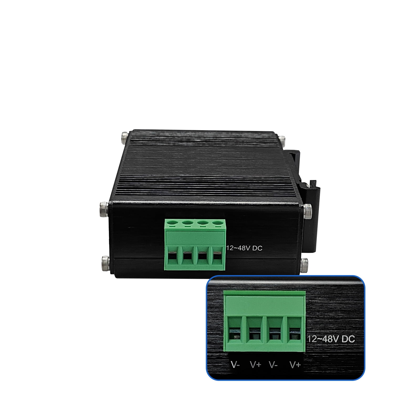 120W POE Ethernet Switch Industrial Switch 100Mbps Half/Full Duplex 1000Mbps