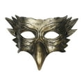 thumbnail image 4 of Máscara de ,Máscara de Hombres Mujeres Máscara de media cara Cosplay,Máscara de águila Máscara de águila Fiesta de Carnaval de Halloween Cubierta facial,Fotografía, 4 of 8