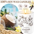 thumbnail image 2 of Vela aromática WarmemRace Deluxe Vanilla Coconut 240 ml, 2 of 7