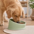 thumbnail image 4 of Rdausd 7.01" Tilted Silicone Pet Bowl, Anti-Vomiting Cat Dog Bowl with Suction Cup, Ergonomic Slanted Feeding Bowl for Flat-Faced Pets, Non-Slip Pet Bowl, Pink, 4 of 5