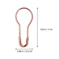 thumbnail image 3 of Miangastore Gourd Pins Exquisite Brooch Gourd Shape Design Copper 1000Pcs 0.8x0.04x0.08In, 3 of 8