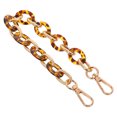 thumbnail image 3 of Cadena para asa de bolso: Reemplazo de cadena de acrílico para asa de bolso de moda - Correa corta de aleación de zinc para bolso de compras nocturnas, 3 of 5