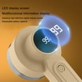 thumbnail image 4 of LSLJS Fabric Shaver-Rechargeable Lint Shaver Digital Display Blades Safety Lock Sweater Shaver Multi-Speeds for Clothing Couch Fuzz Lint Ball, 4 of 9