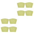 thumbnail image 3 of Matsuzay Manteles individuales de PVC para redonda, 4 piezas, en forma de cuña, resistentes a las manchas, aislante térmico, antideslizante, Type2 NO2, 3 of 6