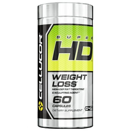 Cellucor SuperHD Thermogenic Fat Burner Weight Loss Supplement, 60 (Best Fat Burner Clenbuterol)