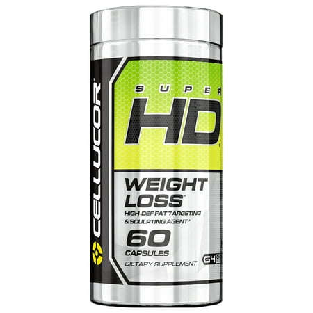 Cellucor SuperHD Thermogenic Fat Burner Weight Loss Supplement, 60 (Best Fat Burner For Men With No Side Effects)