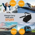 thumbnail image 4 of Luxshiny Simple Design Airplane Foot Hammock with Leg Support 1 Set, 4 of 8