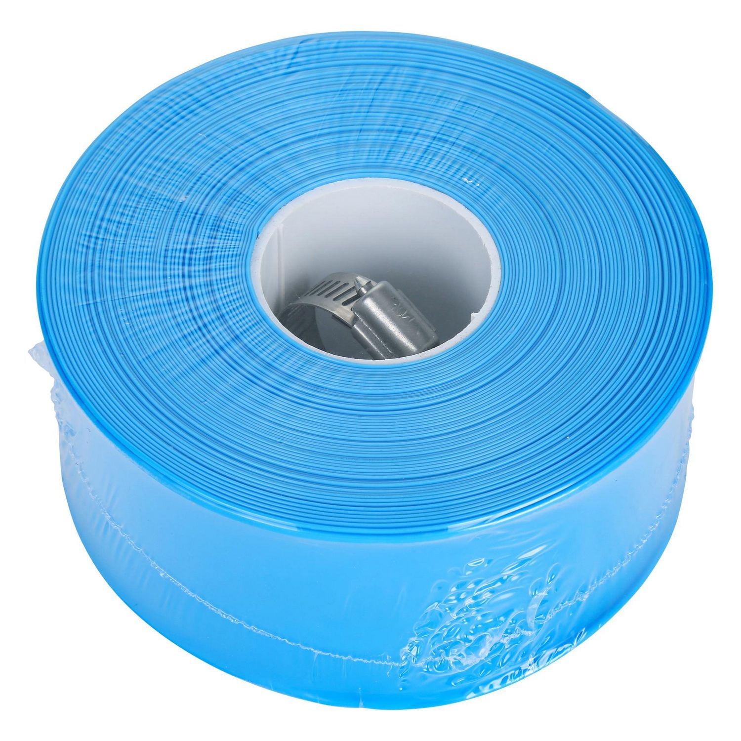 Mainstays 50' Pool Backwash Hose with Stainless Steel Clamp - 6" x 2.65" x 6", Mainstays Pool Backwash Hose