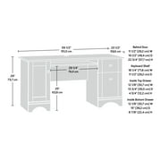 Sauder Select Computer Desk, Brushed Maple Finish