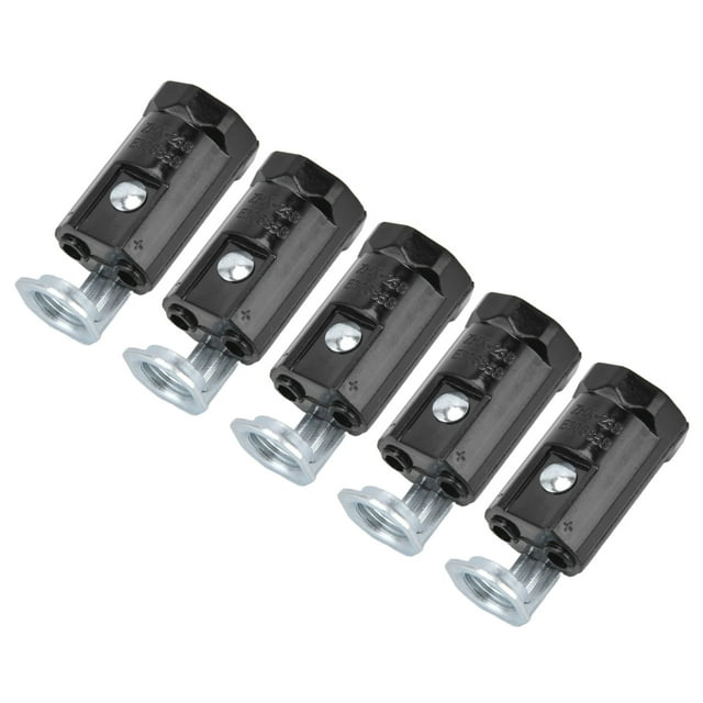 10 Pcs Support de Lampe E12 125V, Matériau Durable, Résistance à la Chaleur, 75W 125V, Simple à Installer, Application Grand, Connexion d'Ampoules à Vis E12