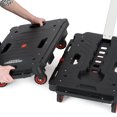 thumbnail image 3 of Magna Cart Camion à Main Pliable 300lb Capacité Plate-Forme Pousser Panier, Noir/rouge, 3 of 8