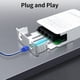 thumbnail image 5 of Extensor POE de 4 Puertos 100M Repetidor POE de Red una Prueba de Lluvia para Exteriores IP30 VLAN 44-57V 30W para CáMara POE AP InaláMbrico, 5 of 8